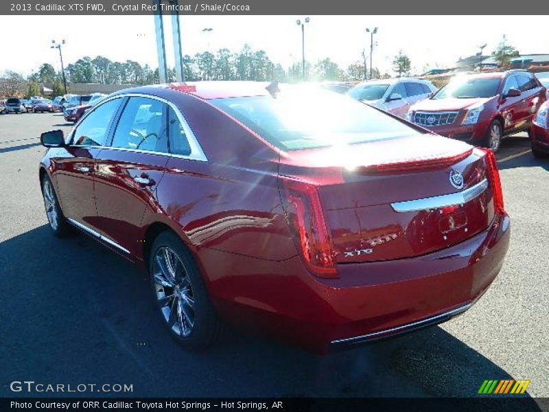 Crystal Red Tintcoat / Shale/Cocoa 2013 Cadillac XTS FWD