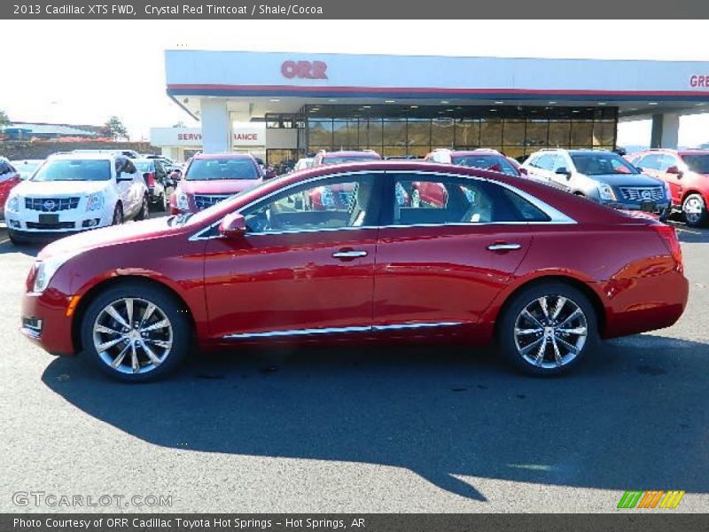 Crystal Red Tintcoat / Shale/Cocoa 2013 Cadillac XTS FWD