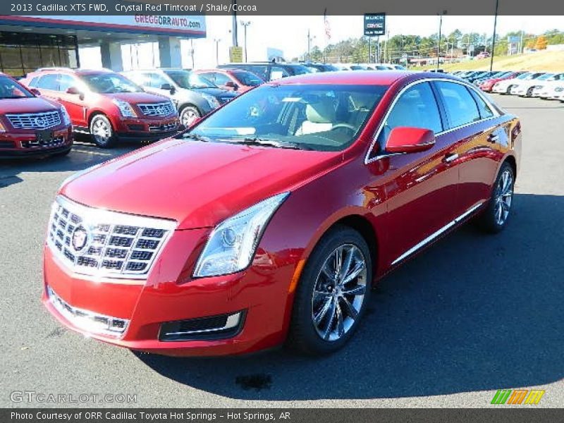 Crystal Red Tintcoat / Shale/Cocoa 2013 Cadillac XTS FWD