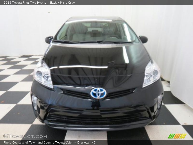 Black / Misty Gray 2013 Toyota Prius Two Hybrid