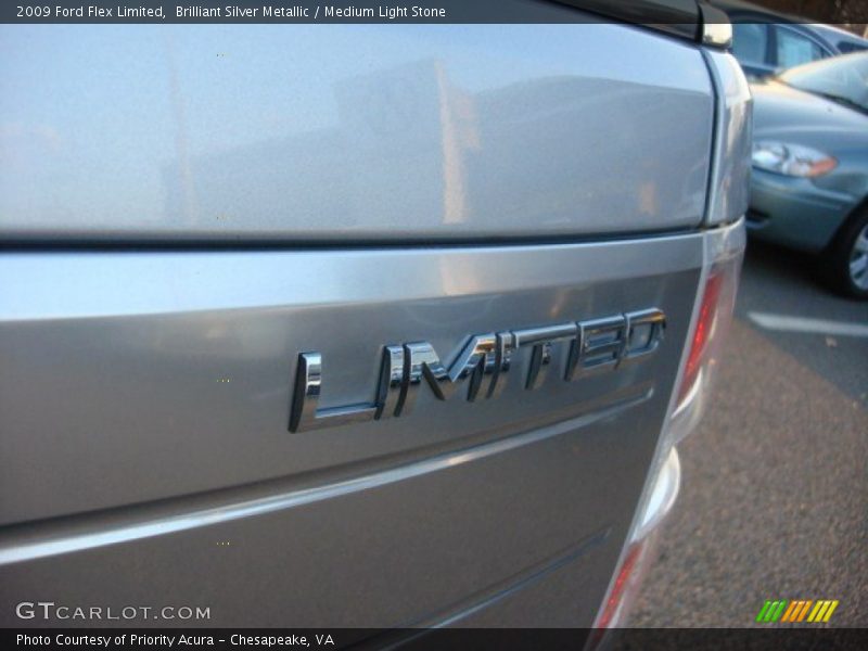 Brilliant Silver Metallic / Medium Light Stone 2009 Ford Flex Limited