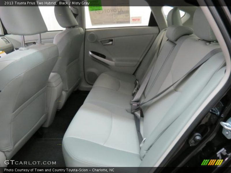 Black / Misty Gray 2013 Toyota Prius Two Hybrid