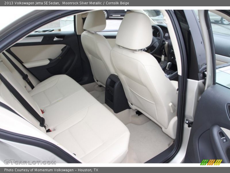 Moonrock Silver Metallic / Cornsilk Beige 2013 Volkswagen Jetta SE Sedan