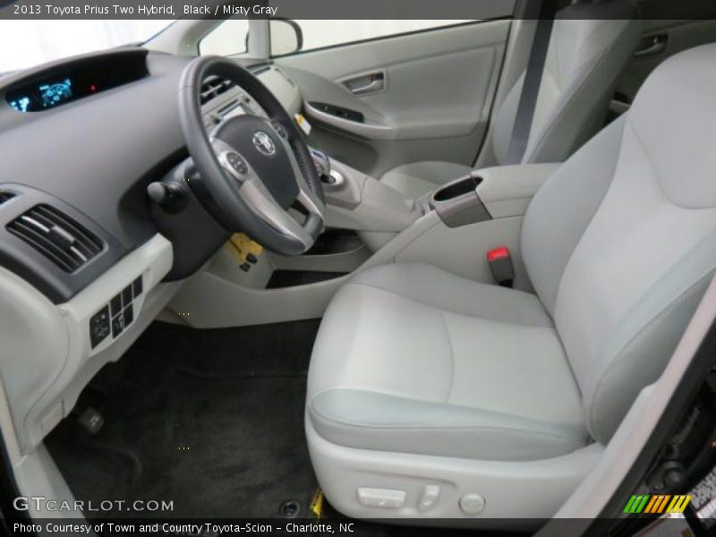Black / Misty Gray 2013 Toyota Prius Two Hybrid