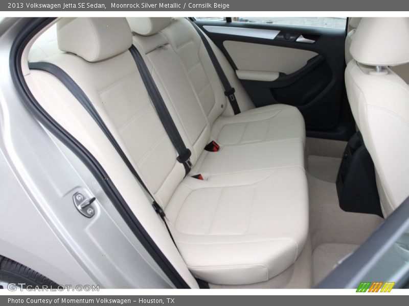 Moonrock Silver Metallic / Cornsilk Beige 2013 Volkswagen Jetta SE Sedan