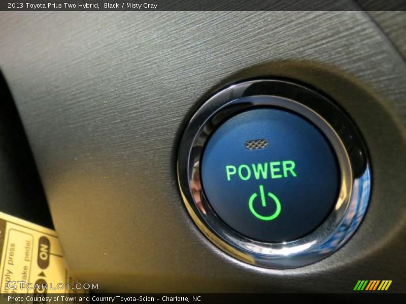Black / Misty Gray 2013 Toyota Prius Two Hybrid
