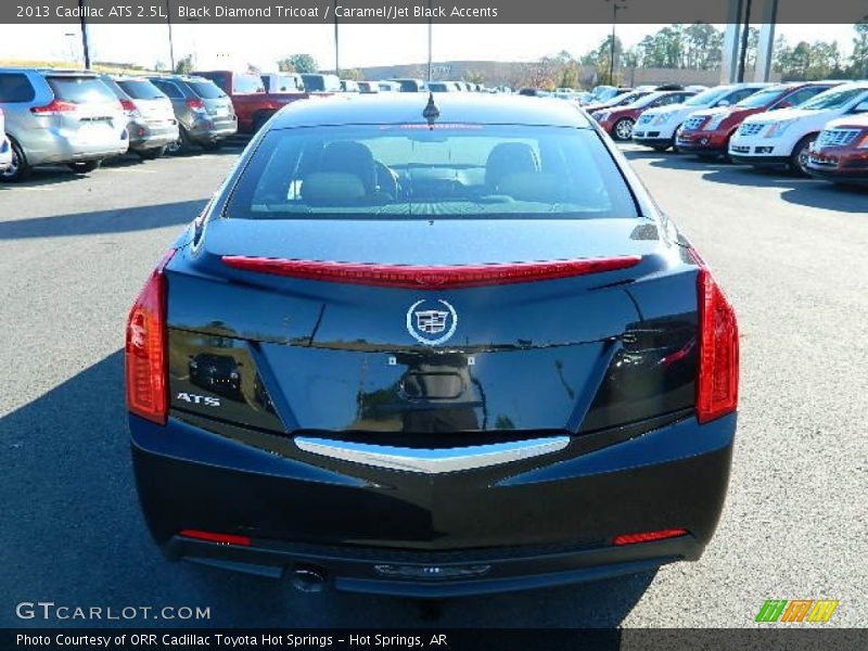 Black Diamond Tricoat / Caramel/Jet Black Accents 2013 Cadillac ATS 2.5L