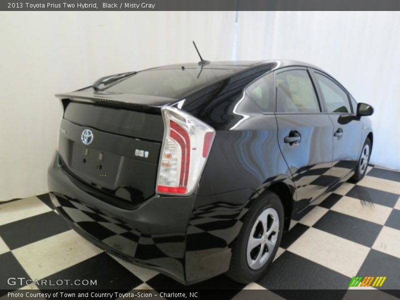 Black / Misty Gray 2013 Toyota Prius Two Hybrid