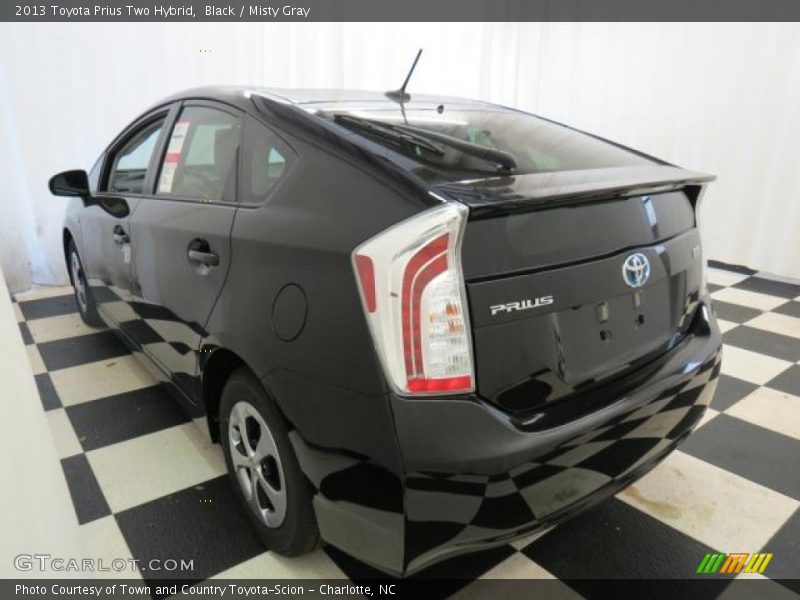 Black / Misty Gray 2013 Toyota Prius Two Hybrid