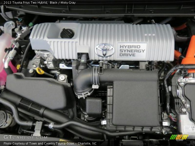 Black / Misty Gray 2013 Toyota Prius Two Hybrid
