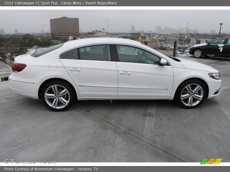 Candy White / Desert Beige/Black 2013 Volkswagen CC Sport Plus