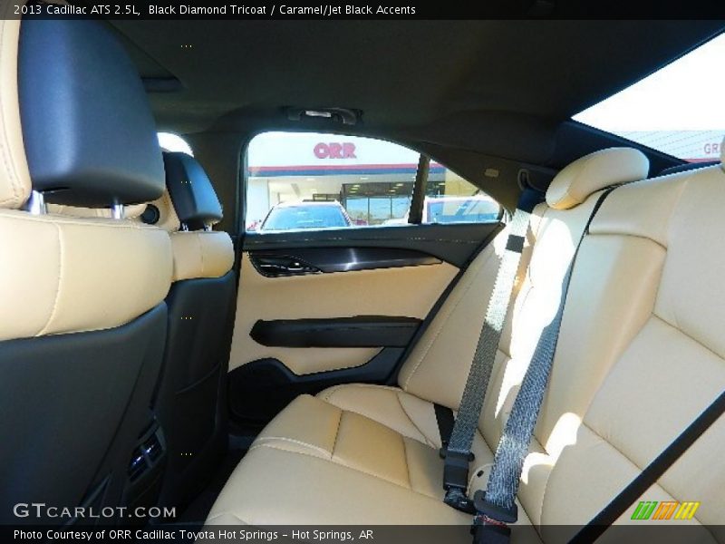 Black Diamond Tricoat / Caramel/Jet Black Accents 2013 Cadillac ATS 2.5L