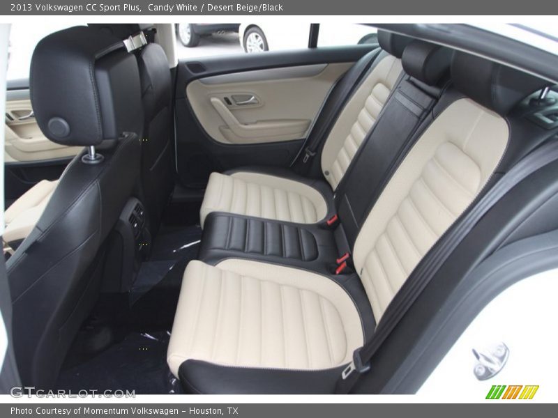 Candy White / Desert Beige/Black 2013 Volkswagen CC Sport Plus