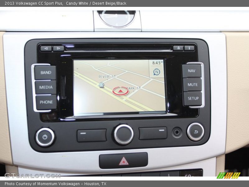 Candy White / Desert Beige/Black 2013 Volkswagen CC Sport Plus