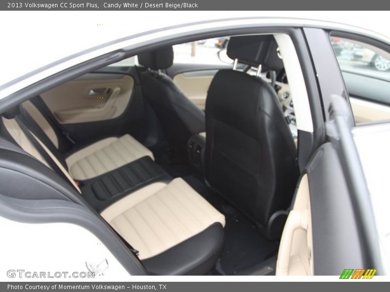 Candy White / Desert Beige/Black 2013 Volkswagen CC Sport Plus