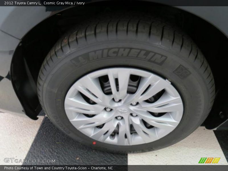 Cosmic Gray Mica / Ivory 2012 Toyota Camry L