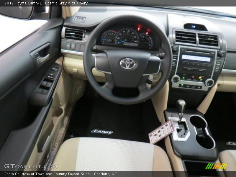 Cosmic Gray Mica / Ivory 2012 Toyota Camry L