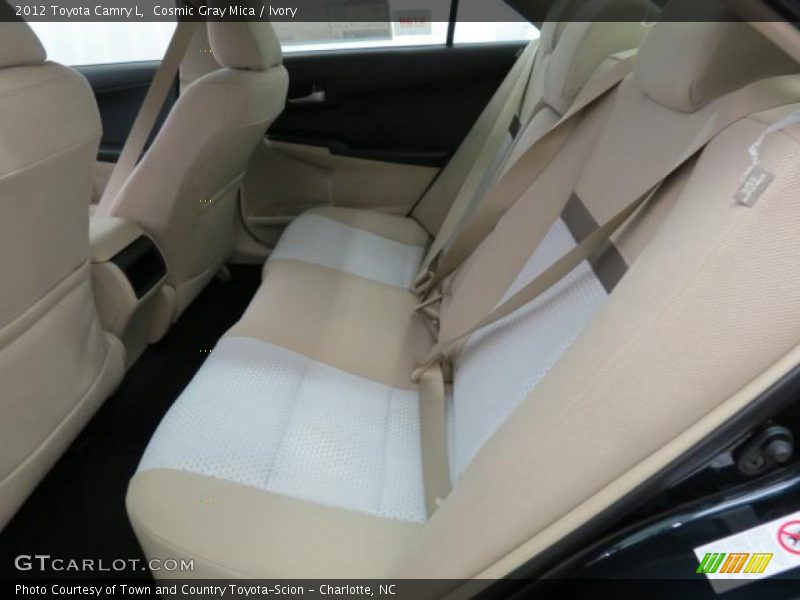 Cosmic Gray Mica / Ivory 2012 Toyota Camry L