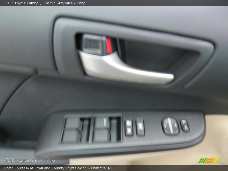 Cosmic Gray Mica / Ivory 2012 Toyota Camry L