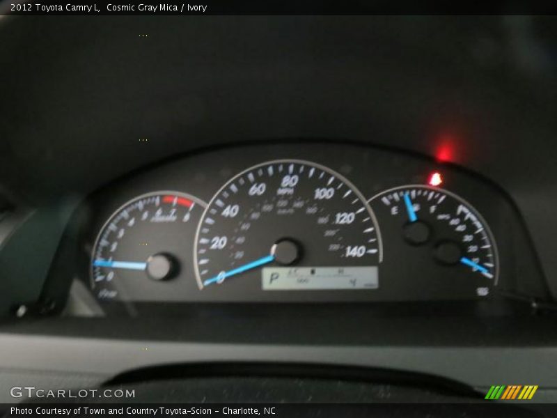 Cosmic Gray Mica / Ivory 2012 Toyota Camry L