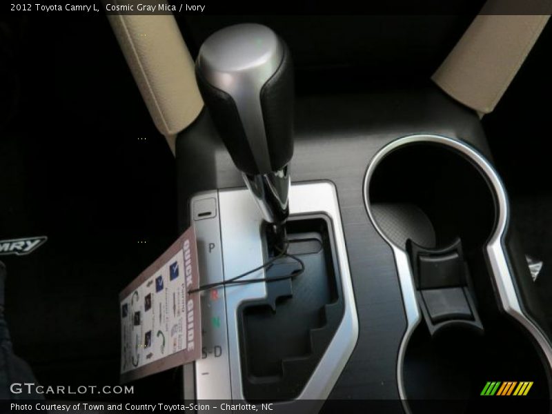 Cosmic Gray Mica / Ivory 2012 Toyota Camry L