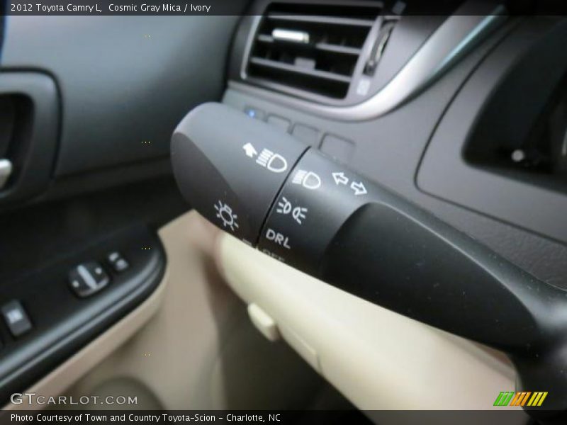 Cosmic Gray Mica / Ivory 2012 Toyota Camry L