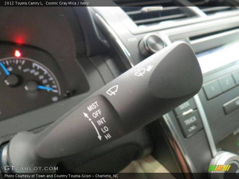 Cosmic Gray Mica / Ivory 2012 Toyota Camry L