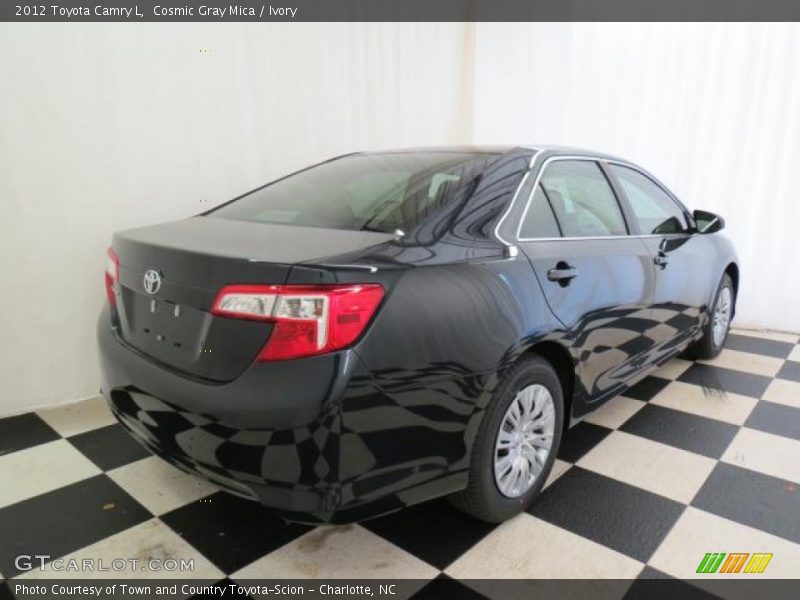 Cosmic Gray Mica / Ivory 2012 Toyota Camry L
