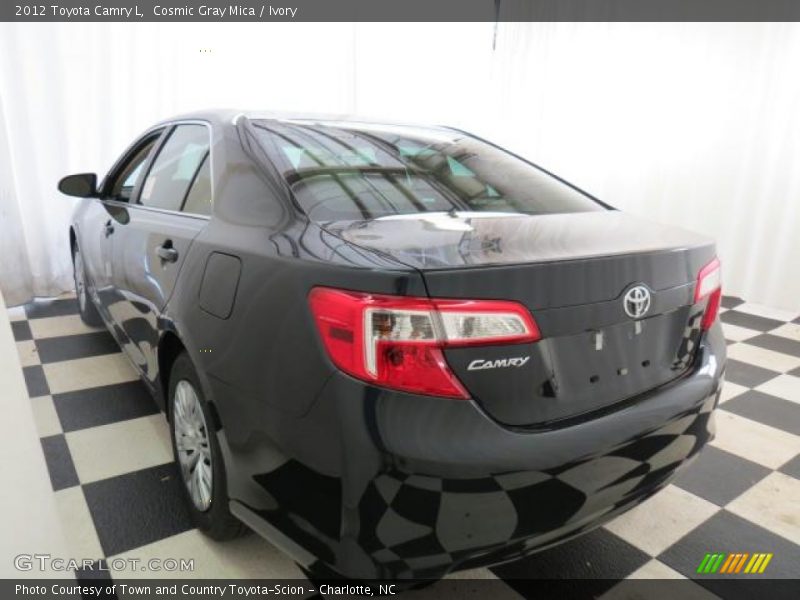 Cosmic Gray Mica / Ivory 2012 Toyota Camry L