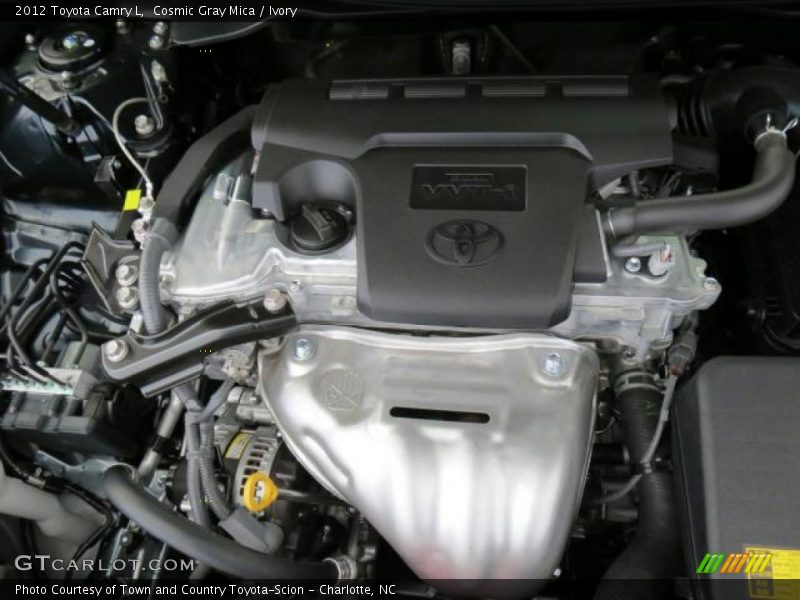 Cosmic Gray Mica / Ivory 2012 Toyota Camry L