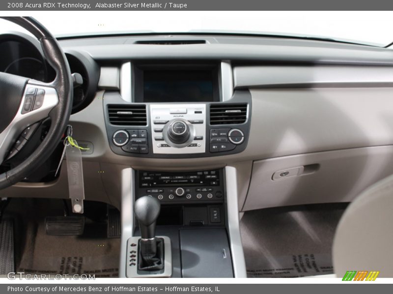 Alabaster Silver Metallic / Taupe 2008 Acura RDX Technology