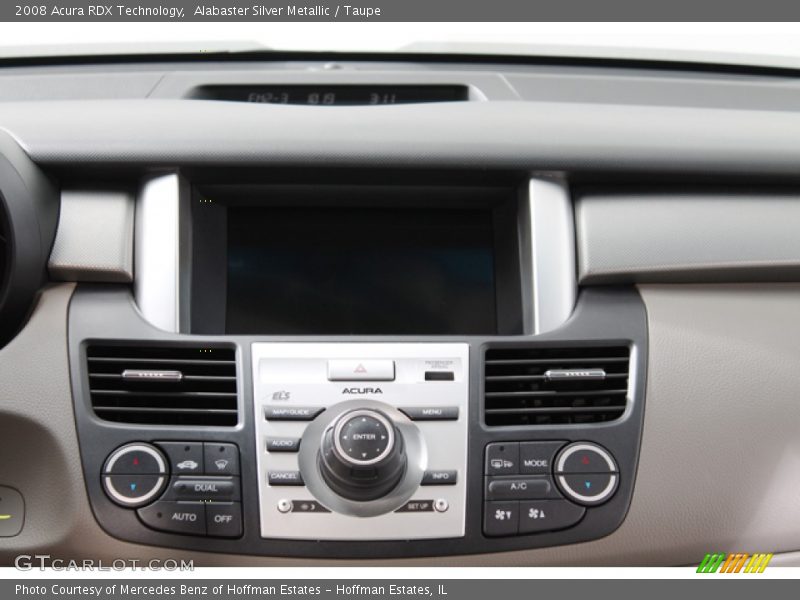 Alabaster Silver Metallic / Taupe 2008 Acura RDX Technology