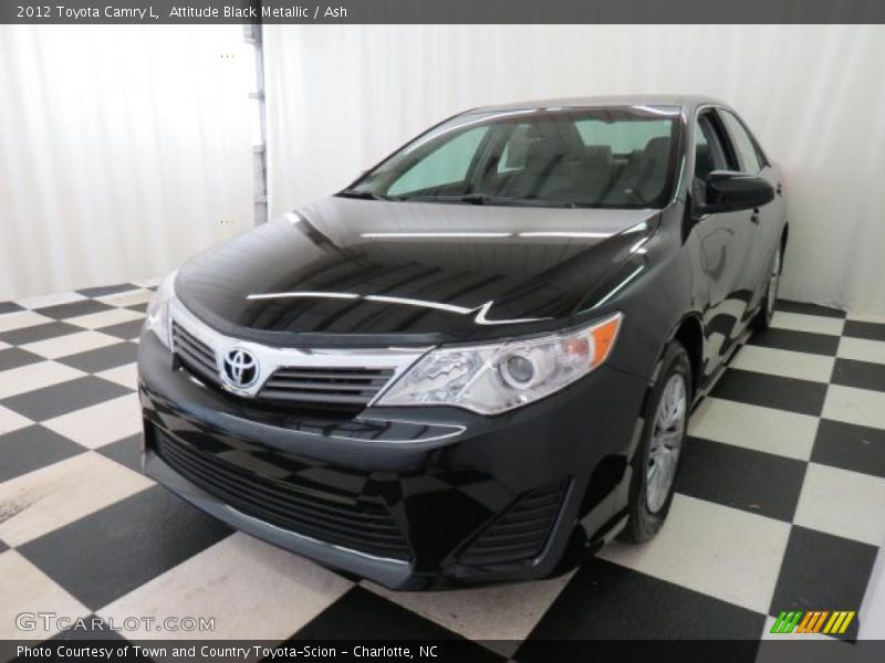 Attitude Black Metallic / Ash 2012 Toyota Camry L