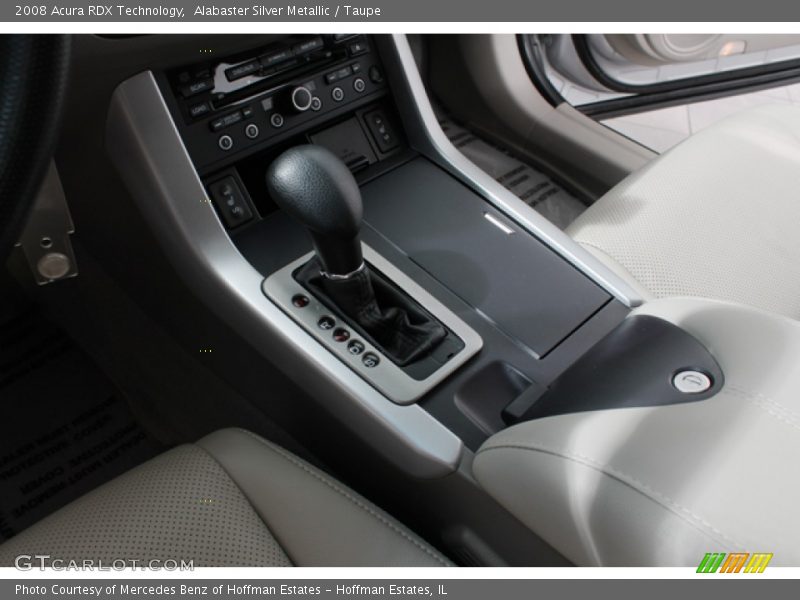 Alabaster Silver Metallic / Taupe 2008 Acura RDX Technology