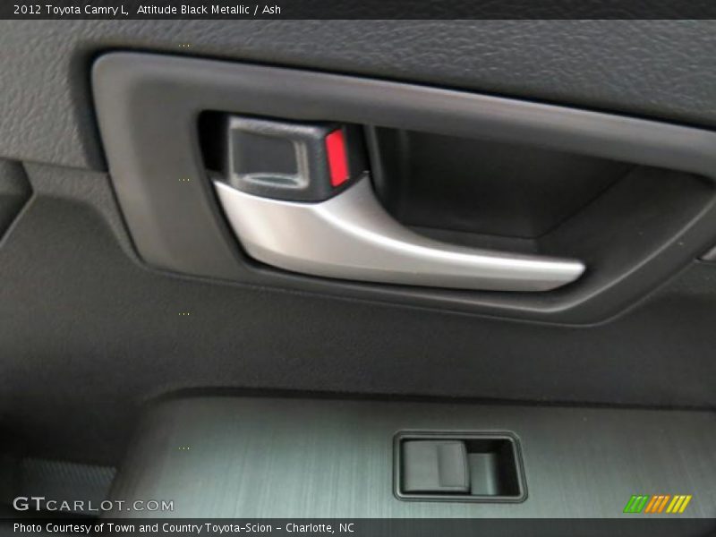 Attitude Black Metallic / Ash 2012 Toyota Camry L