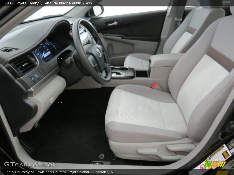 Attitude Black Metallic / Ash 2012 Toyota Camry L