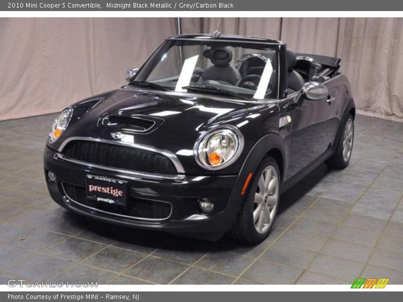 Midnight Black Metallic / Grey/Carbon Black 2010 Mini Cooper S Convertible
