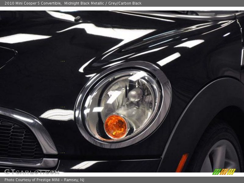 Midnight Black Metallic / Grey/Carbon Black 2010 Mini Cooper S Convertible