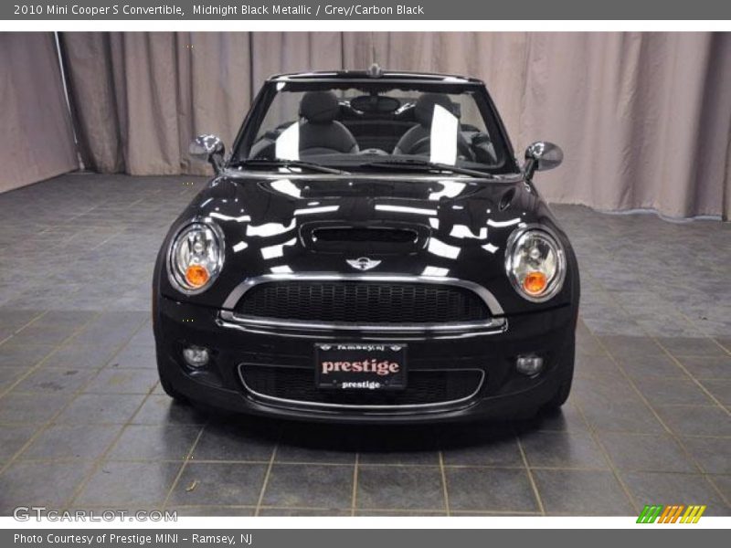 Midnight Black Metallic / Grey/Carbon Black 2010 Mini Cooper S Convertible