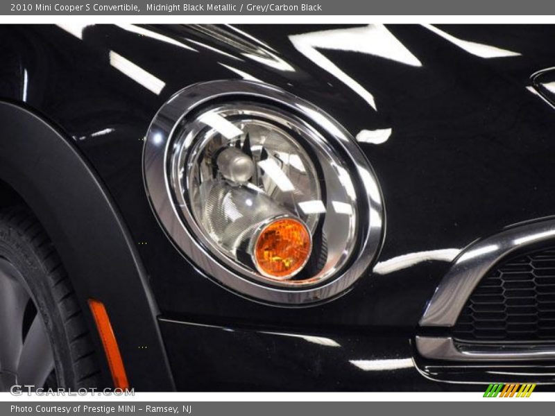 Midnight Black Metallic / Grey/Carbon Black 2010 Mini Cooper S Convertible