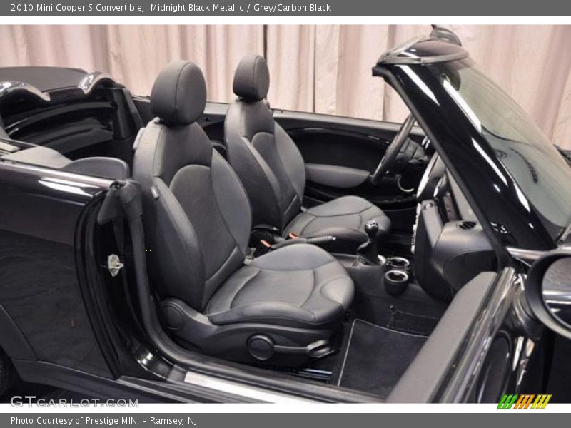 Midnight Black Metallic / Grey/Carbon Black 2010 Mini Cooper S Convertible
