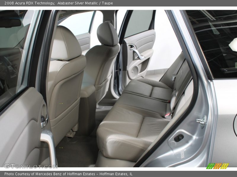 Alabaster Silver Metallic / Taupe 2008 Acura RDX Technology