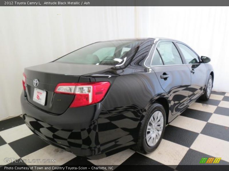 Attitude Black Metallic / Ash 2012 Toyota Camry L
