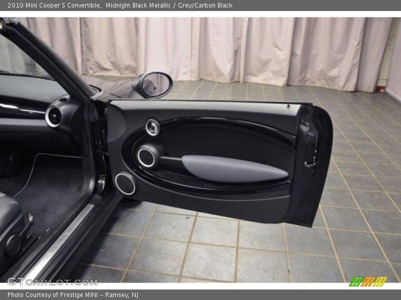 Midnight Black Metallic / Grey/Carbon Black 2010 Mini Cooper S Convertible