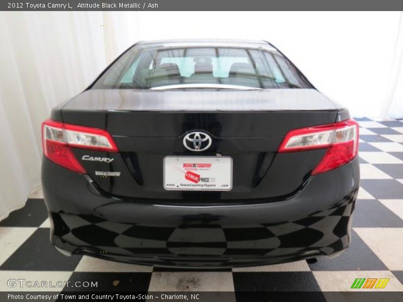 Attitude Black Metallic / Ash 2012 Toyota Camry L
