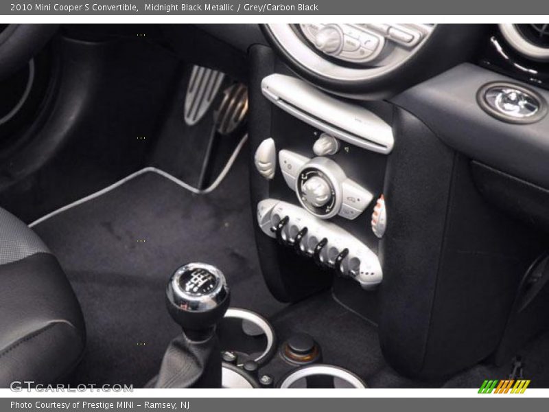 Midnight Black Metallic / Grey/Carbon Black 2010 Mini Cooper S Convertible