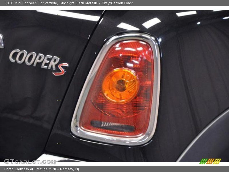 Midnight Black Metallic / Grey/Carbon Black 2010 Mini Cooper S Convertible