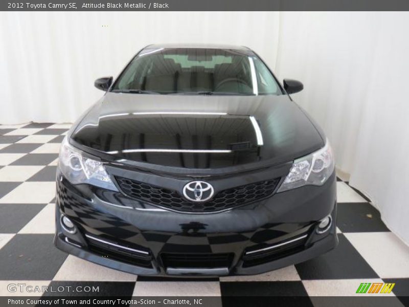 Attitude Black Metallic / Black 2012 Toyota Camry SE