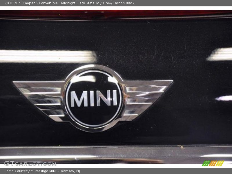 Midnight Black Metallic / Grey/Carbon Black 2010 Mini Cooper S Convertible