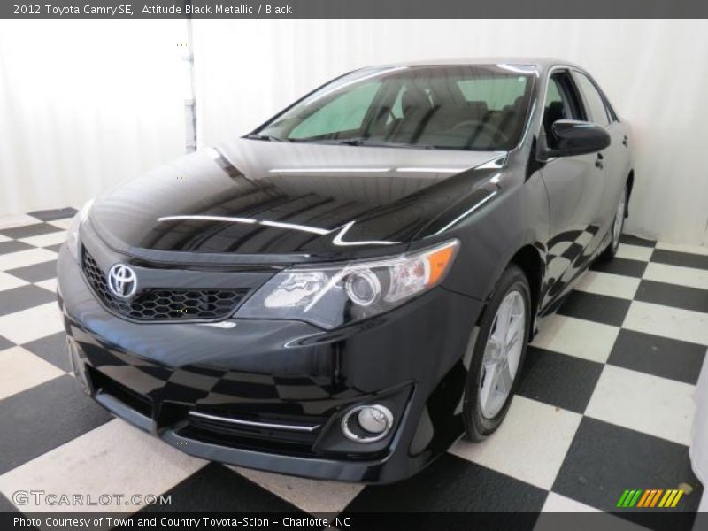 Attitude Black Metallic / Black 2012 Toyota Camry SE